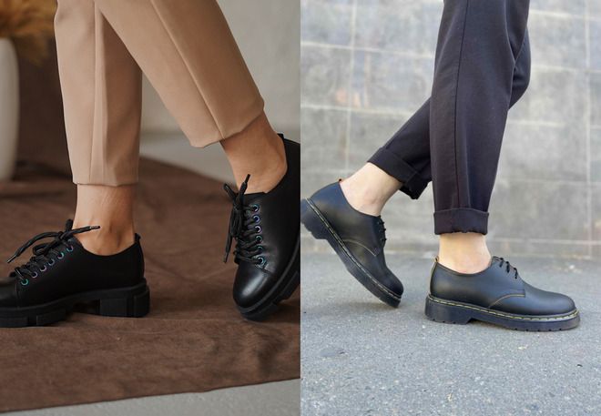 женские классические ботинки