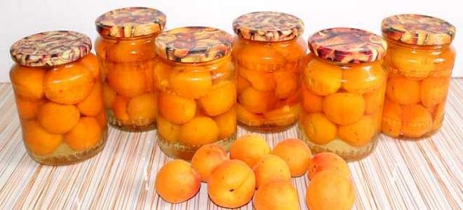 абрикосы в сиропе на зиму со стерилизацией