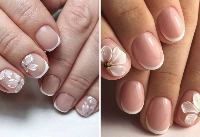 french manicure for short nails