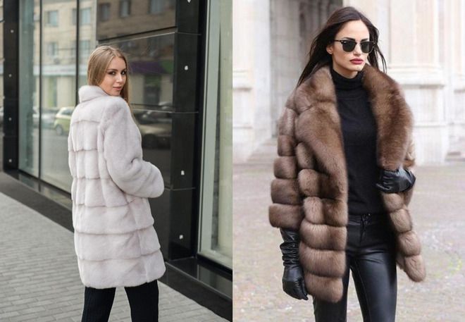 fashionable mink coats for winter 2022
