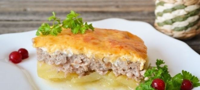 Мясо по французски в духовке из свинины с помидорами и сыром с фото