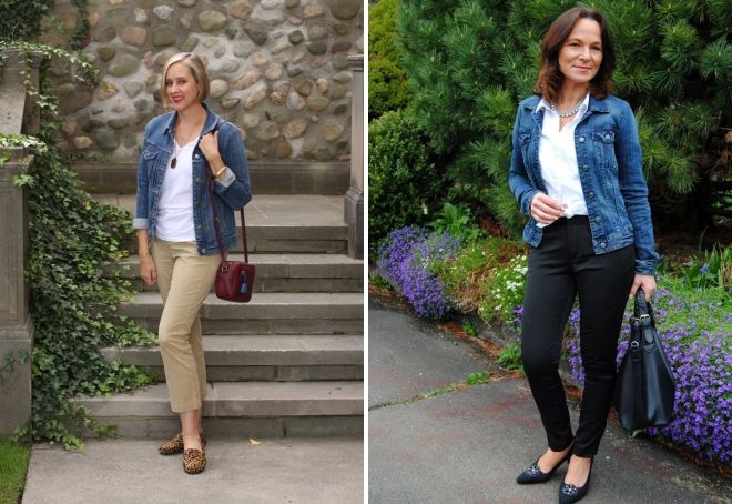 стильные джинсовые куртки для женщин