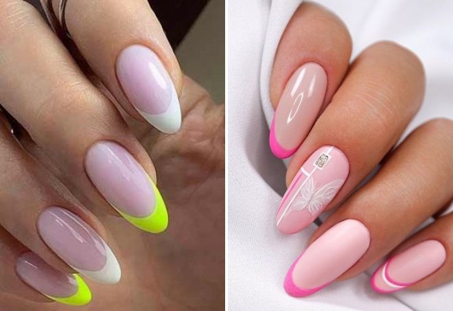 spring french manicure ideas