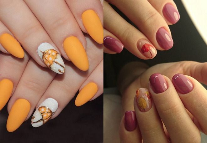 autumn nail design