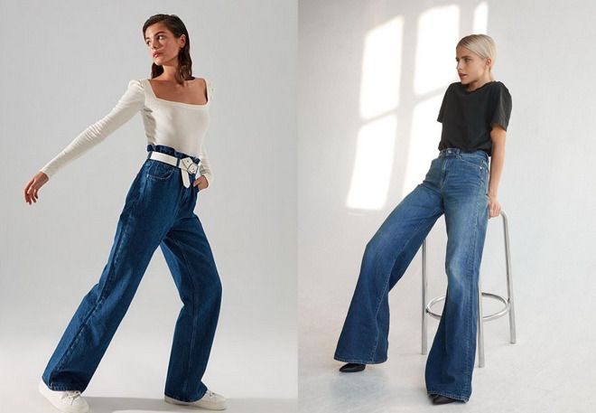 модные тренды женских джинсов весна лето 2022