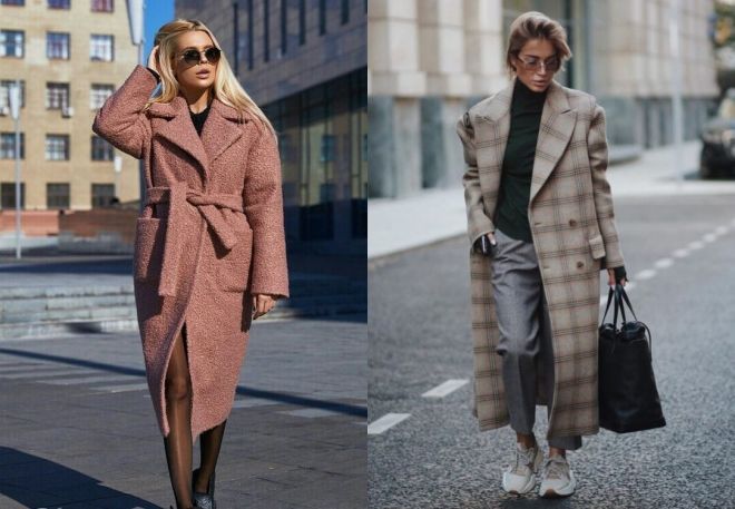 модные женские драповые пальто на осень 2022