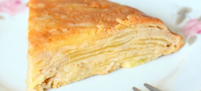 классический рецепт французского яблочного пирога