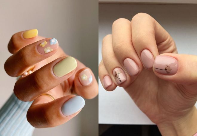 manicure ideas for short nails for summer 2022