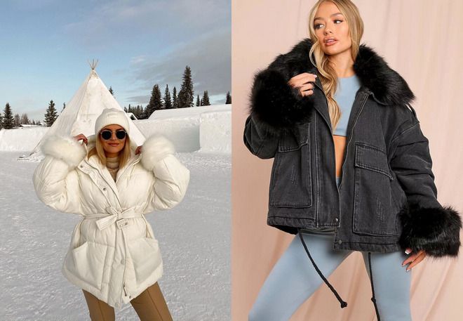 женские зимние куртки с натуральным мехом