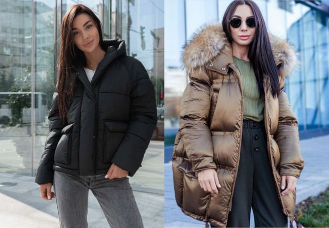 виды зимних женских курток