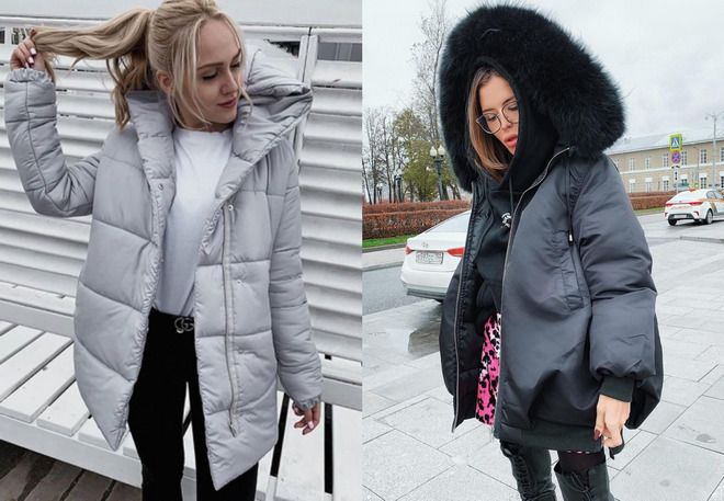 зимние утепленные женские куртки