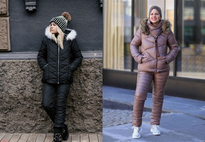 модные женские зимние костюмы