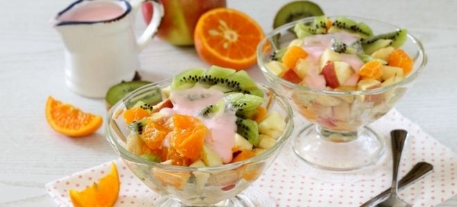 рецепт вкусного фруктового салата