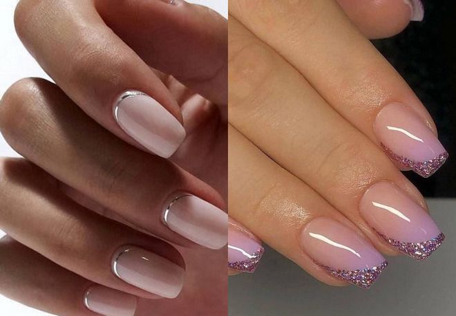 French nude manicure