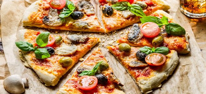 Бездрожжевое тесто для пиццы с оливковым маслом