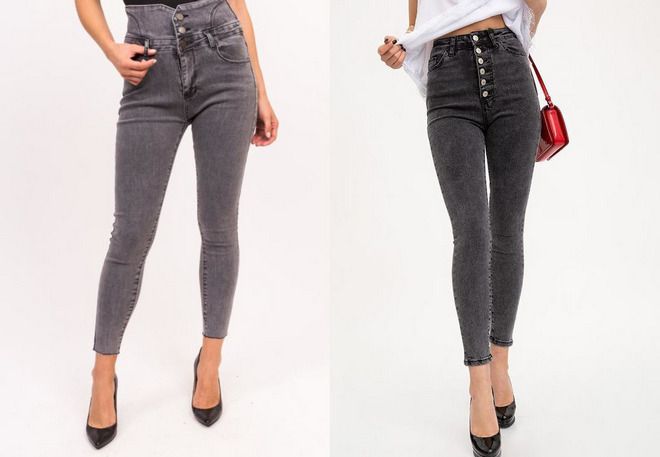 узкие женские джинсы