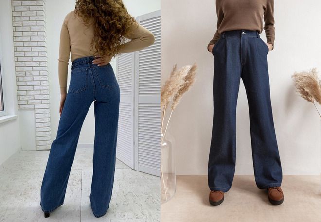 женские модные джинсы