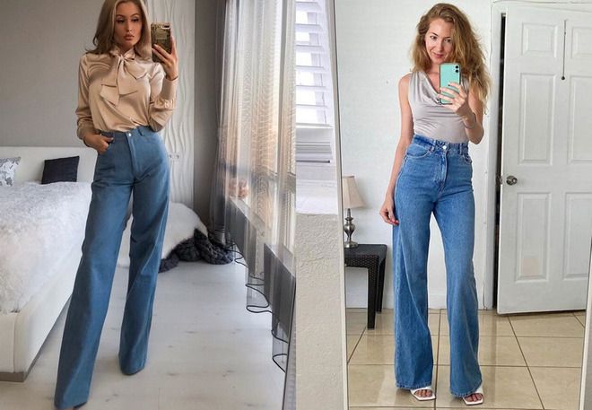 какие джинсы женские модные в 2022