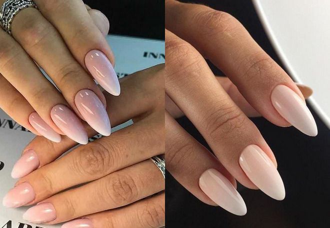 beautiful manicure for the bride