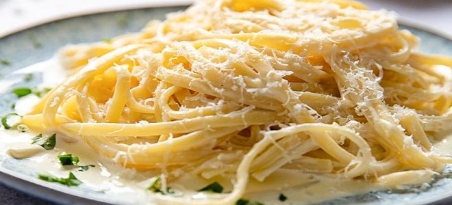 спагетти с сыром рецепт