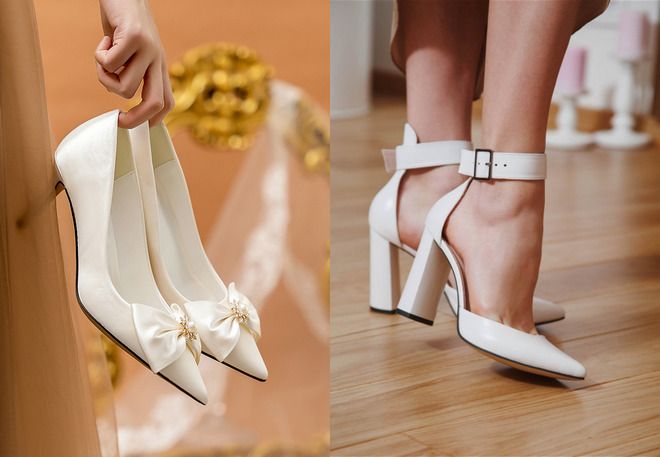 женские свадебные туфли