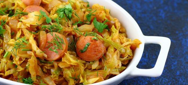 классический рецепт солянки из капусты с сосисками