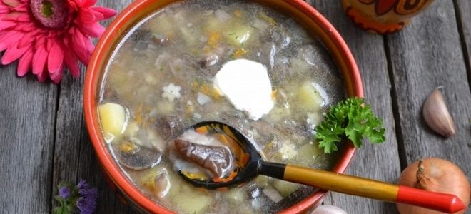 как заготовить обабки на зиму для супа