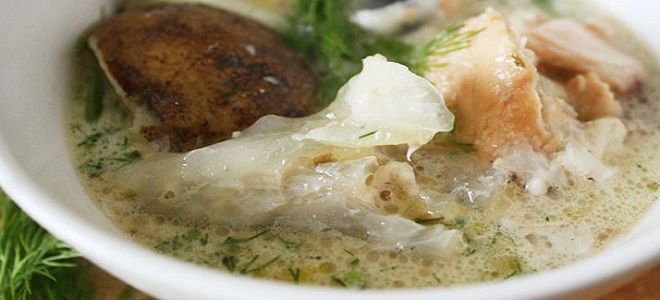 суп рыбный из горбуши рецепт
