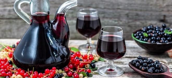 вино из вишни и смородины