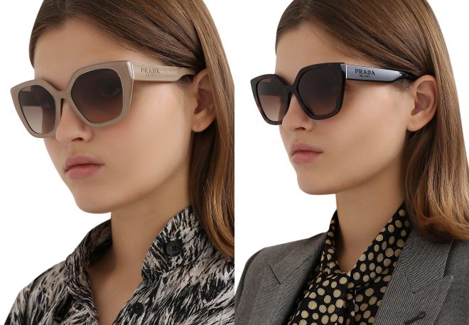 женские солнцезащитные очки прада