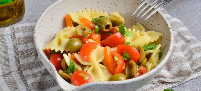 простой и вкусный рецепт салата из макарон
