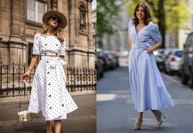 модные тенденции платья весной летом 2022