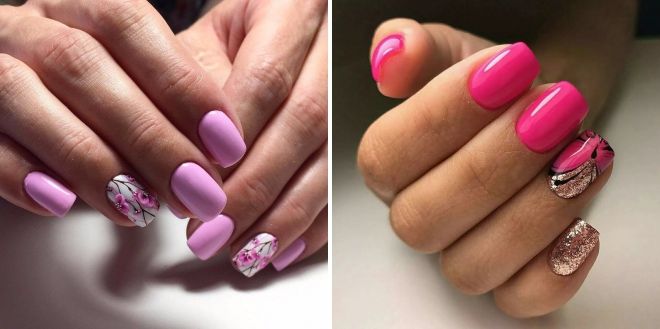 summer manicure ideas for short nails