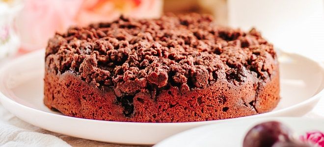 шоколадный пирог с вишней рецепт
