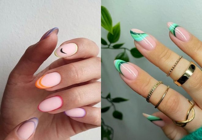 French manicure fashion trends for summer