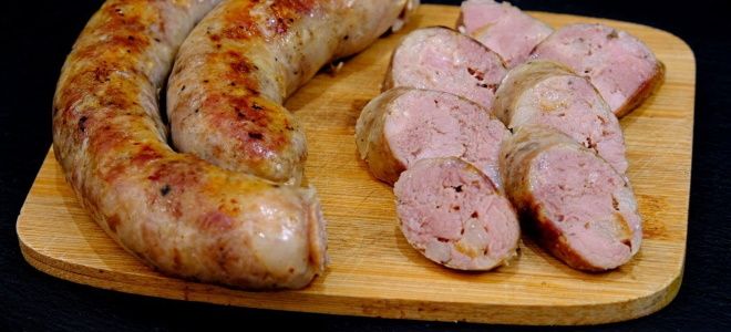 колбаса из свинины в домашних условиях рецепт