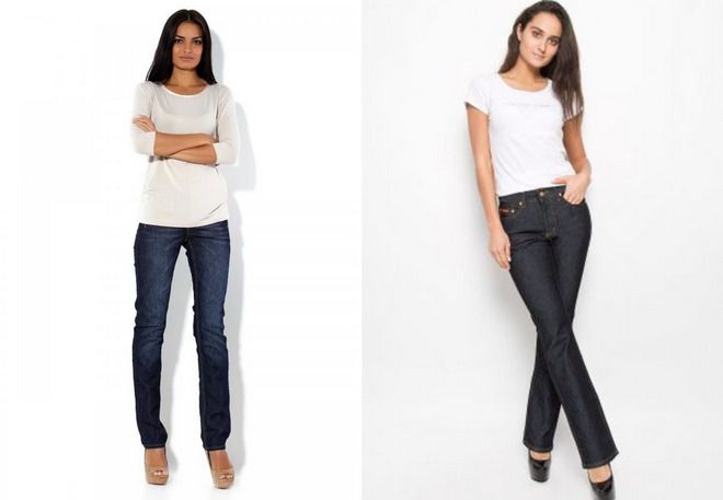классические женские джинсы