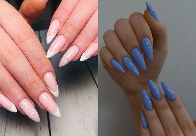 summer nails almond shape