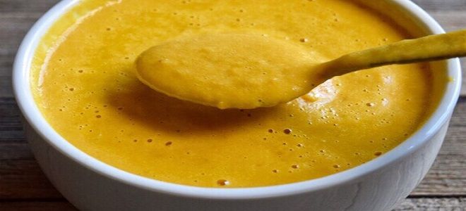 детский крем суп из тыквы