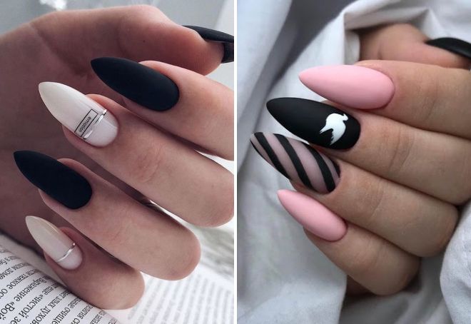matte nails design