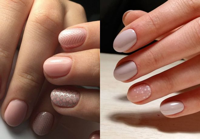 manicure for short oval nails