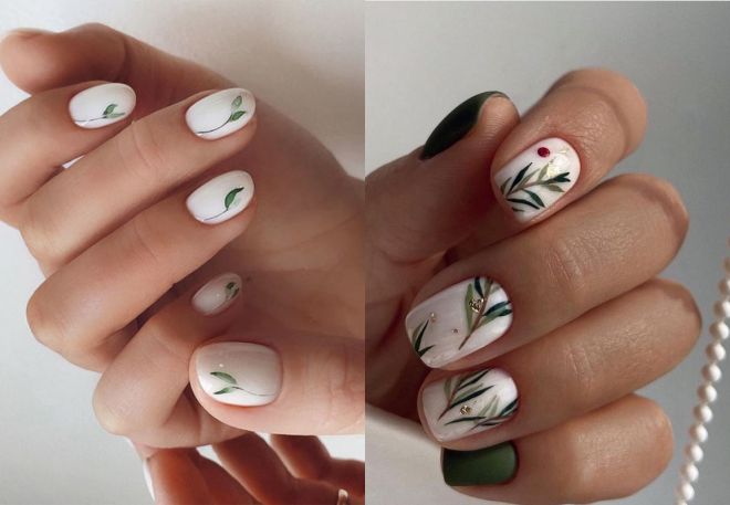 manicure for short nails spring