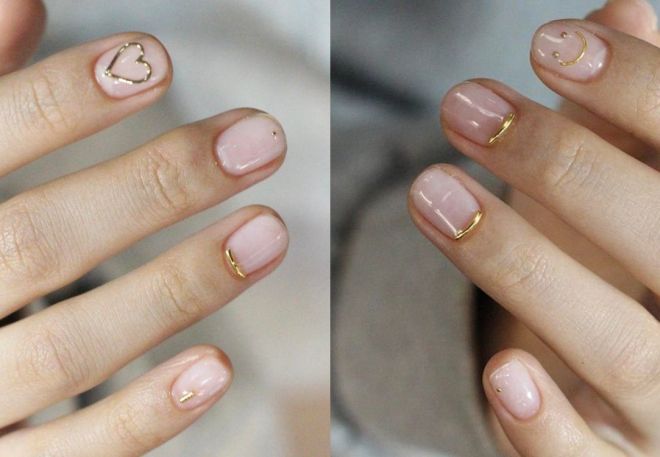 manicure for short round nails