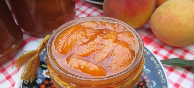 варенье из яблок с персиками дольками