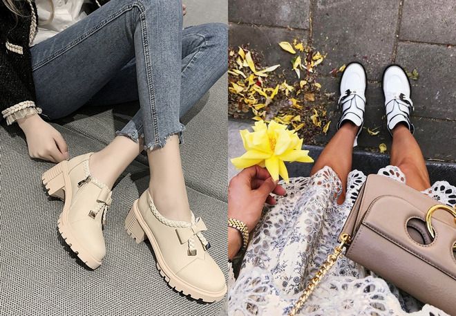 женские белые весенние ботинки