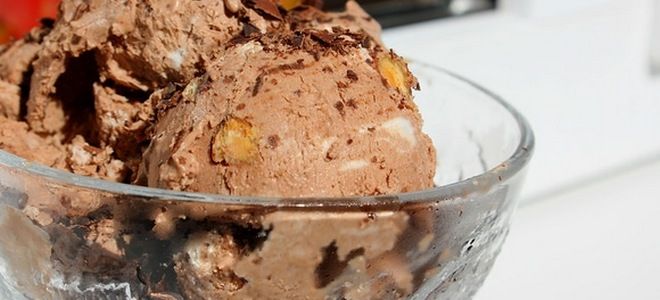 шоколадное мороженое в домашних условиях из сливок
