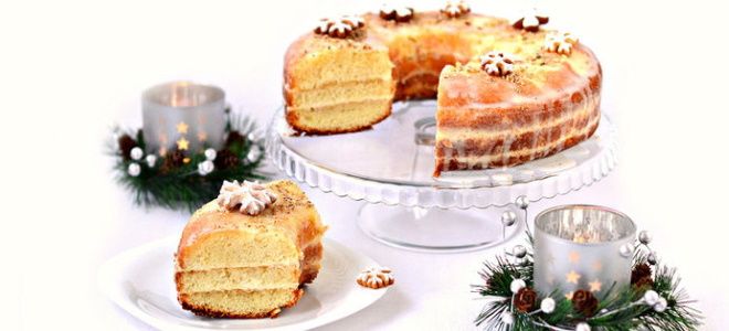 Традиционный новогодний десерт в Австрии