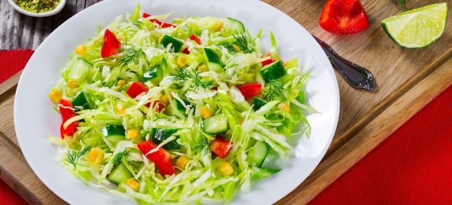 вкусный салат из овощей на праздник