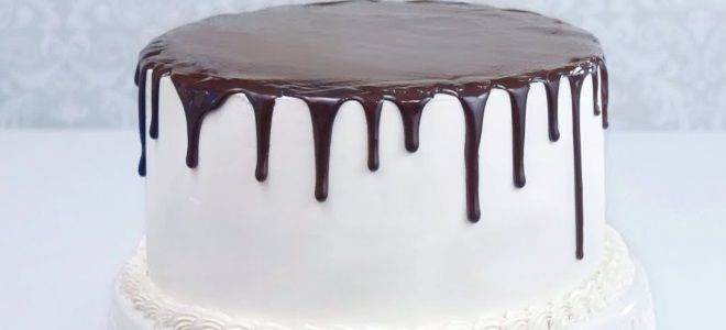 глазурь из молочного шоколада для торта