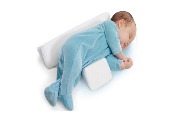 Анатомическая подушка для новорожденных ограничитель
